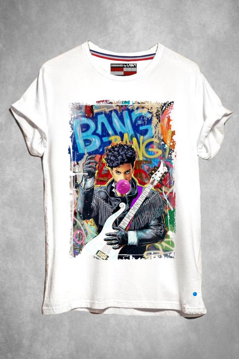 CAMISETA DE HOMBRE PRINCE BLANCO LA SAL