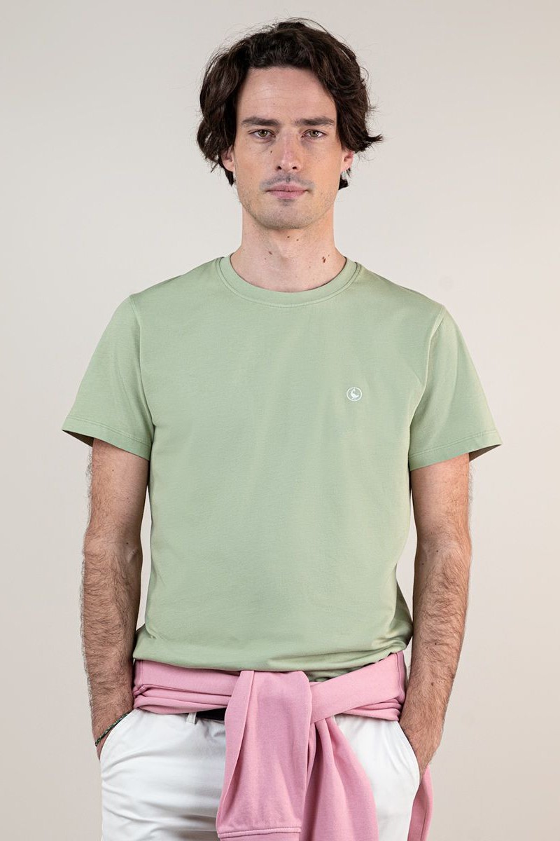 Camiseta El Ganso Garment Dyed Verde M82