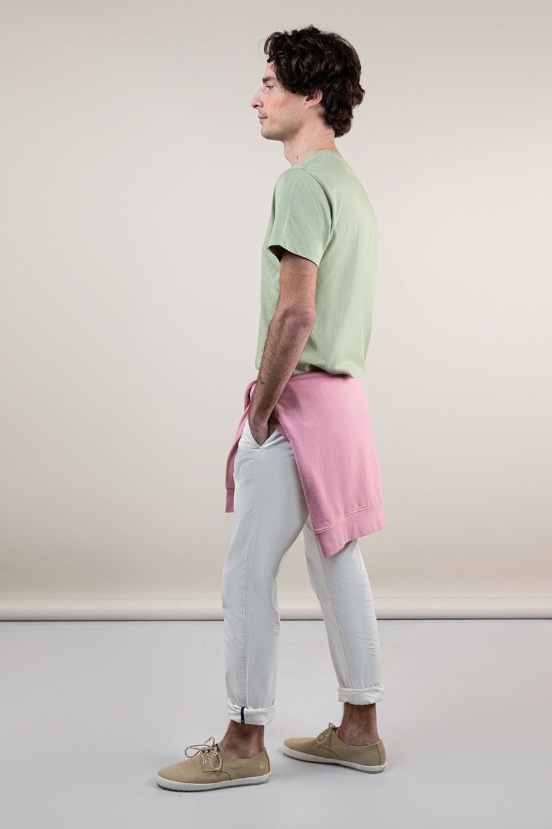 CAMISETA EL GANSO M82  Camiseta El Ganso Garment Dyed Verde