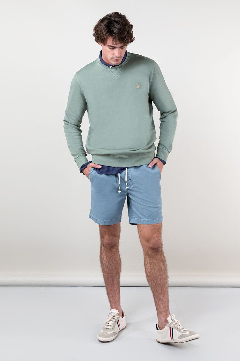 Sudadera El Ganso Cuello Caja Verde  2