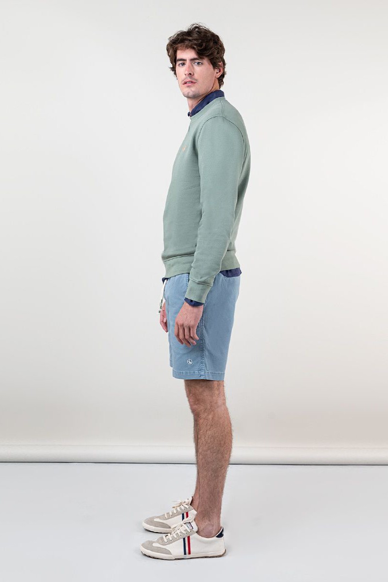  Sudadera El Ganso Cuello Caja Verde 