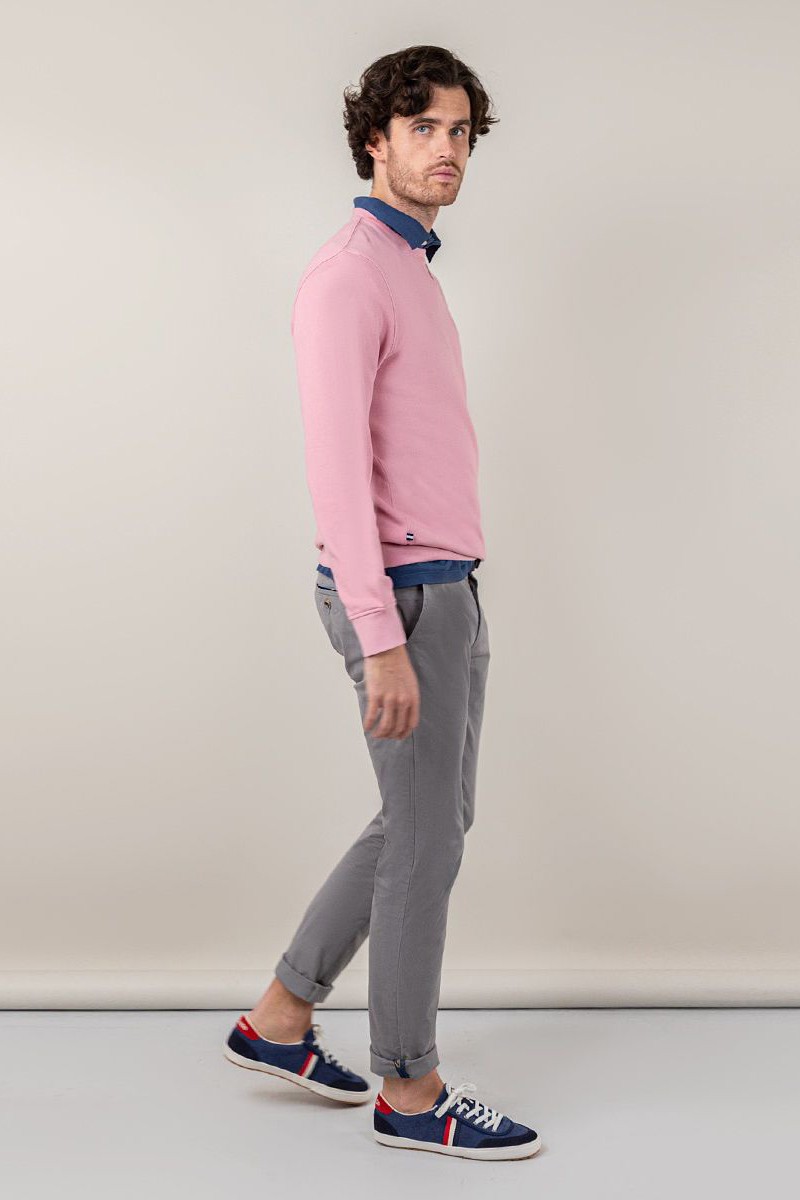  Sudadera El Ganso Cuello Caja Rosa 