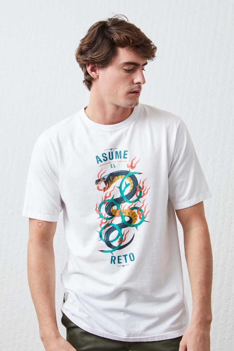 CAMISETA BLANCA ALTONADOCK ASUME EL RETO