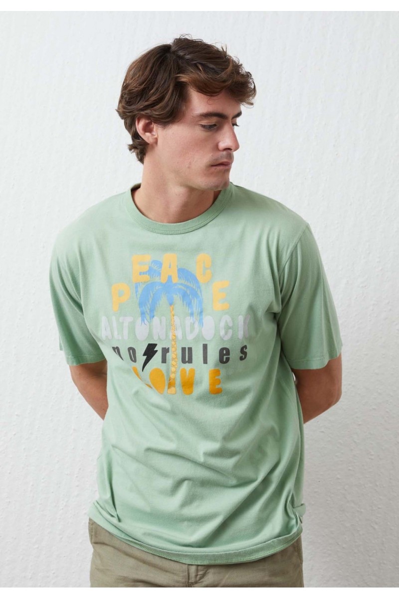 CAMISETA VERDE ALTONADOCK PEACE