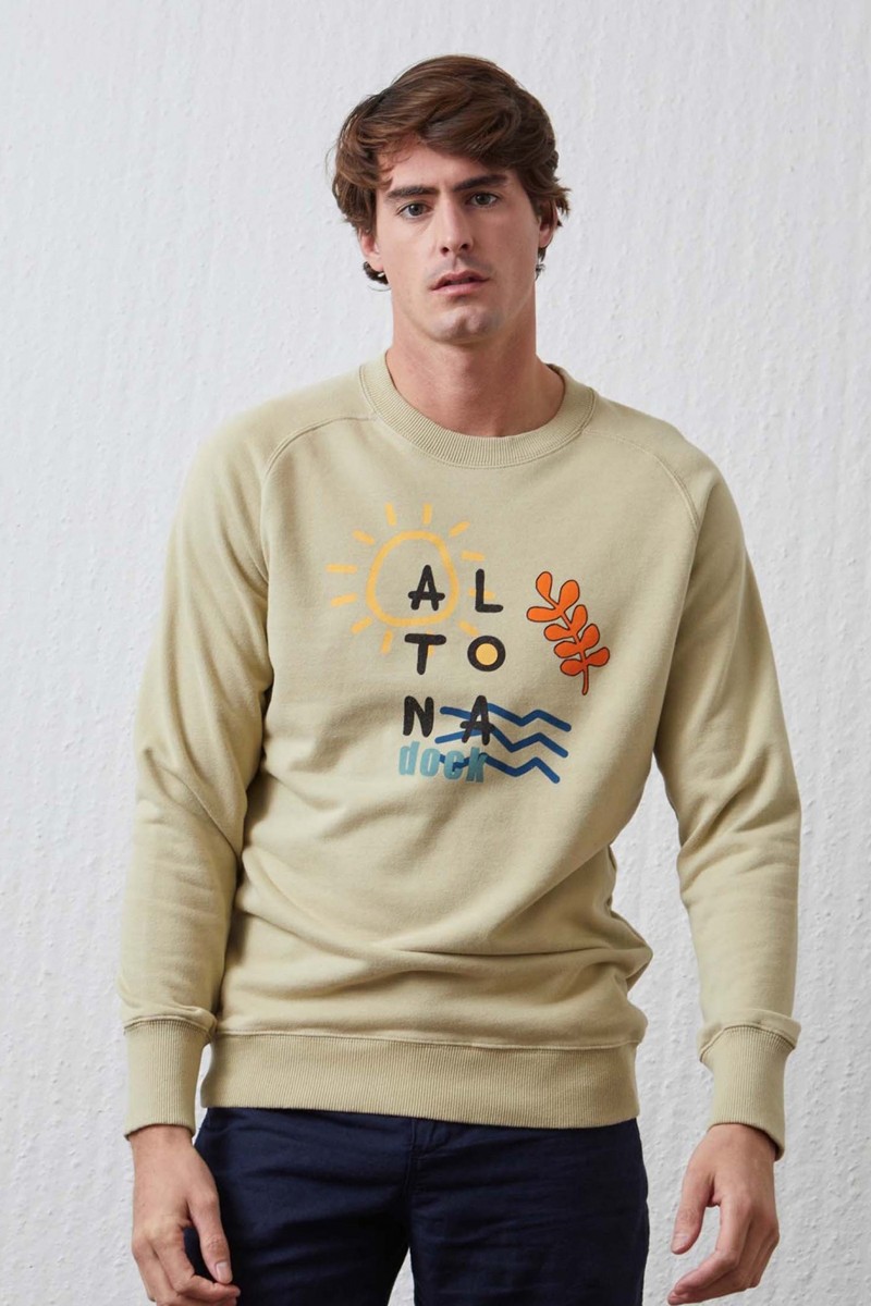 SUDADERA KHAKI ALTONADOCK