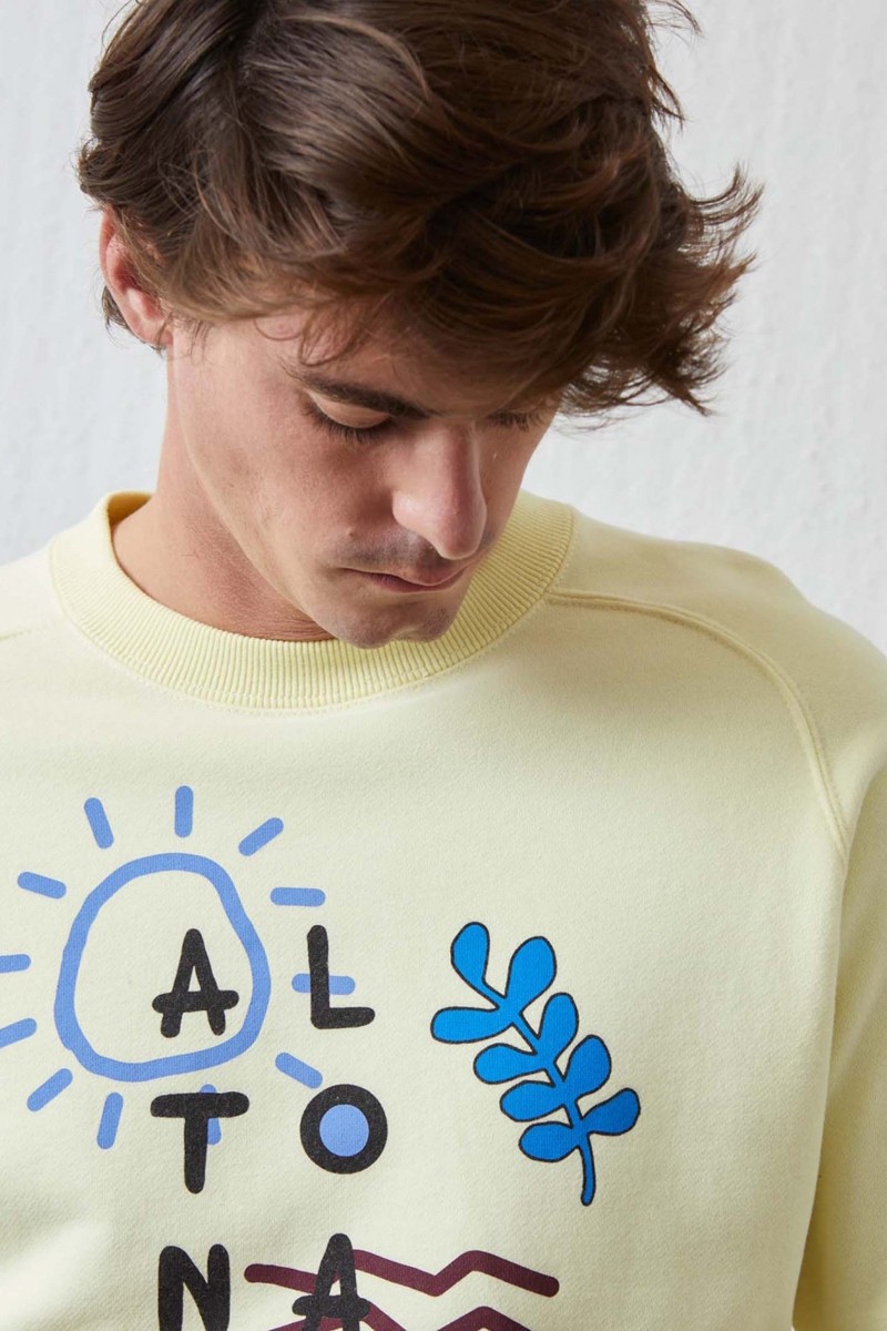  SUDADERA AMARILLA ALTONADOCK 