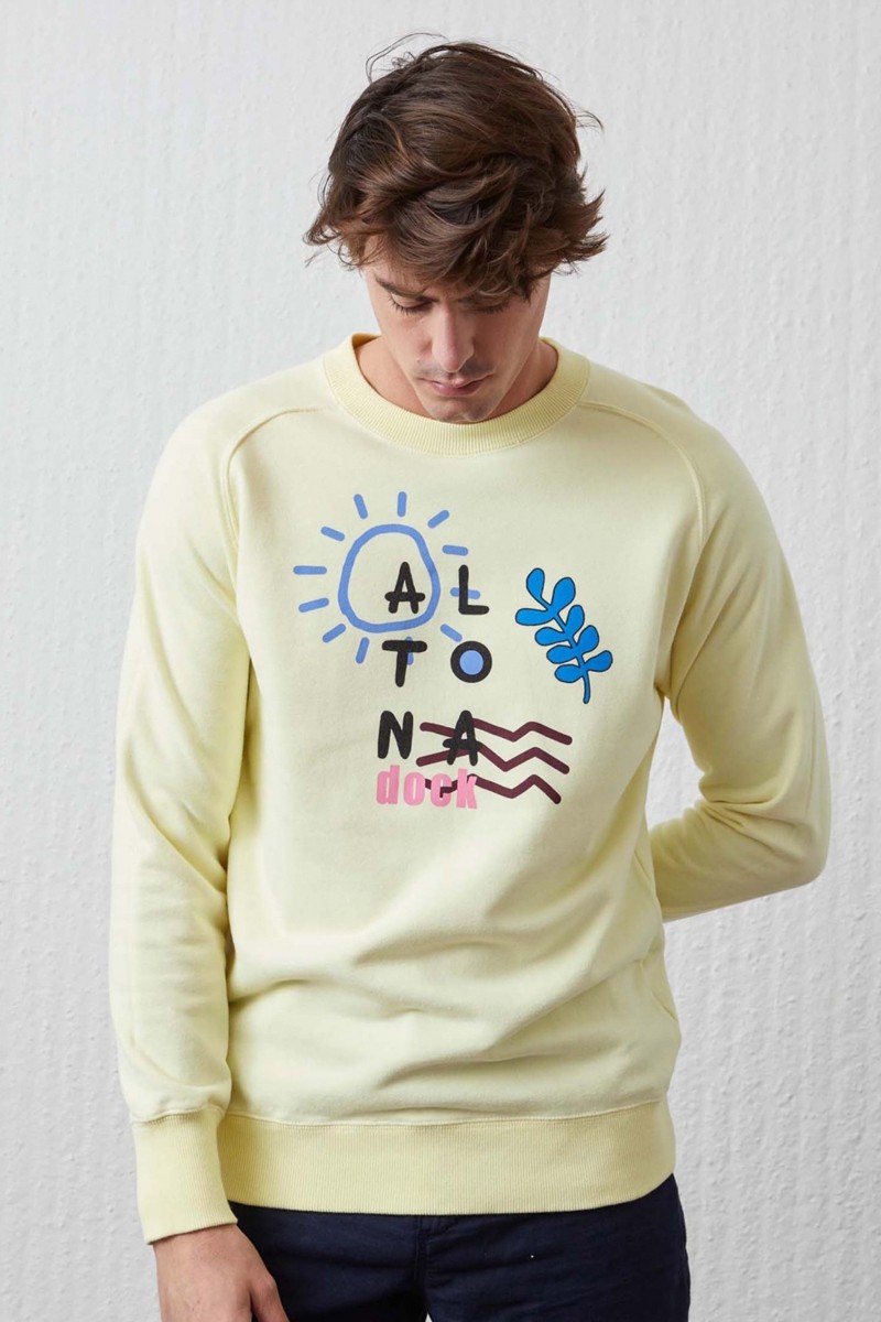 SUDADERA AMARILLA ALTONADOCK