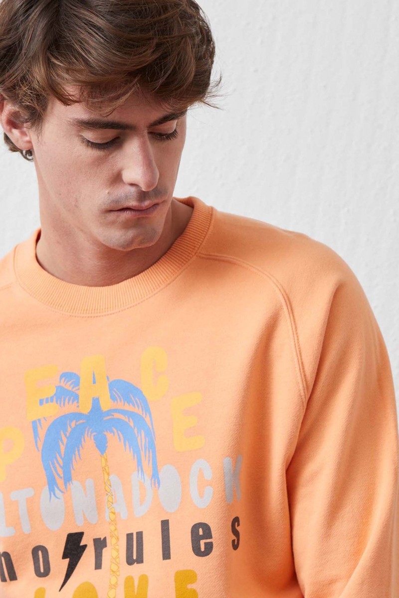  SUDADERA NARANJA ALTONADOCK PEACE 