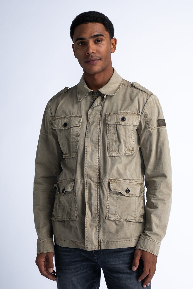 TWILL JACKET BREEZIFY PETROL