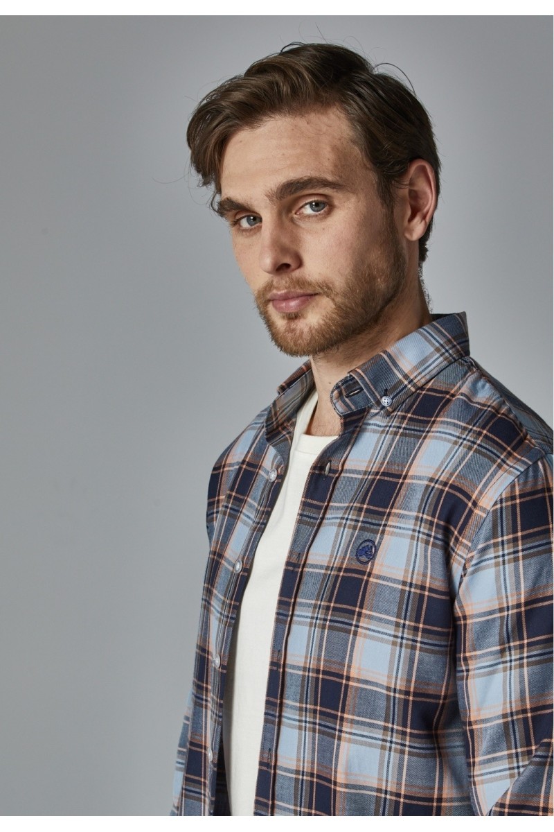 CAMISA CUADROS AZUL ALTONADOCK  2
