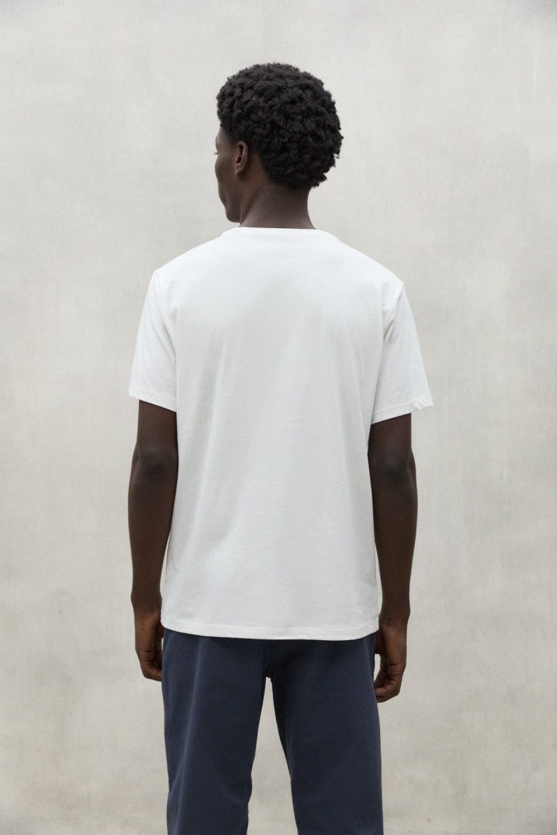 CAMISETA ECOALF BALMORA BLANCA  2