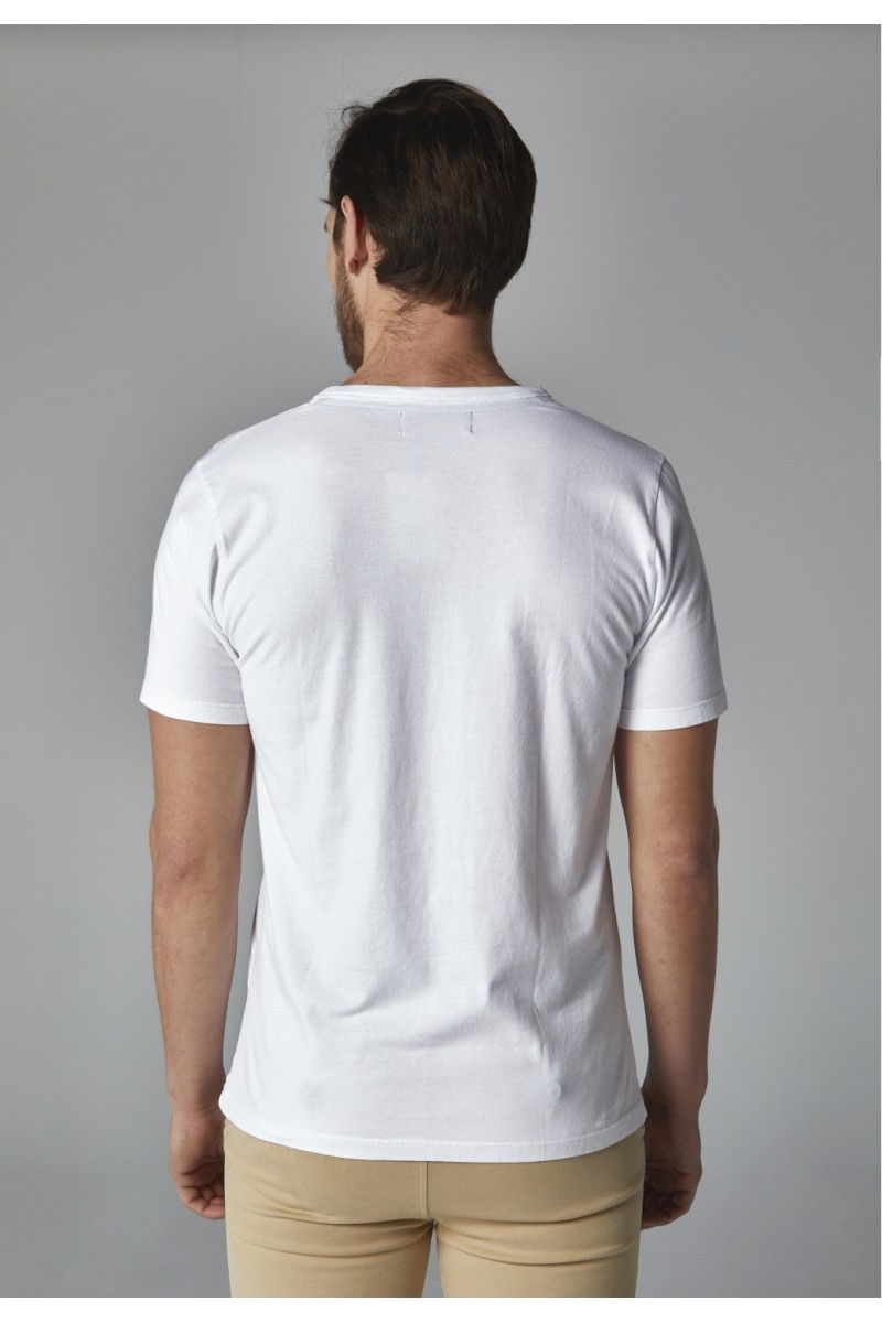  CAMISETA BLANCO SERIGRAFIA SÍMBOLO PAZ ALTONADOCK 