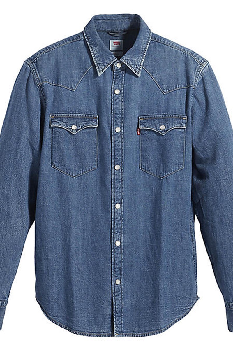  LEVI'S® MEN'S BARSTOW STANDARD FIT WESTERN SHIRT - LOWER HAIGHT 