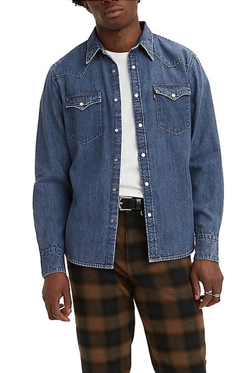 LEVI'S® MEN'S BARSTOW STANDARD FIT WESTERN SHIRT - LOWER HAIGHT