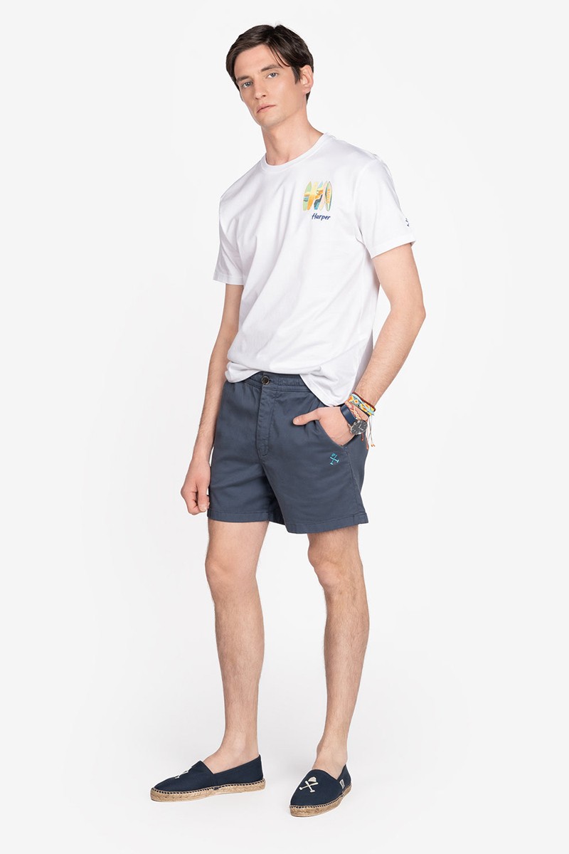 CAMISETA HARPER M71  CAMISETA ALOHA HARPER AND NEYER BLANCO