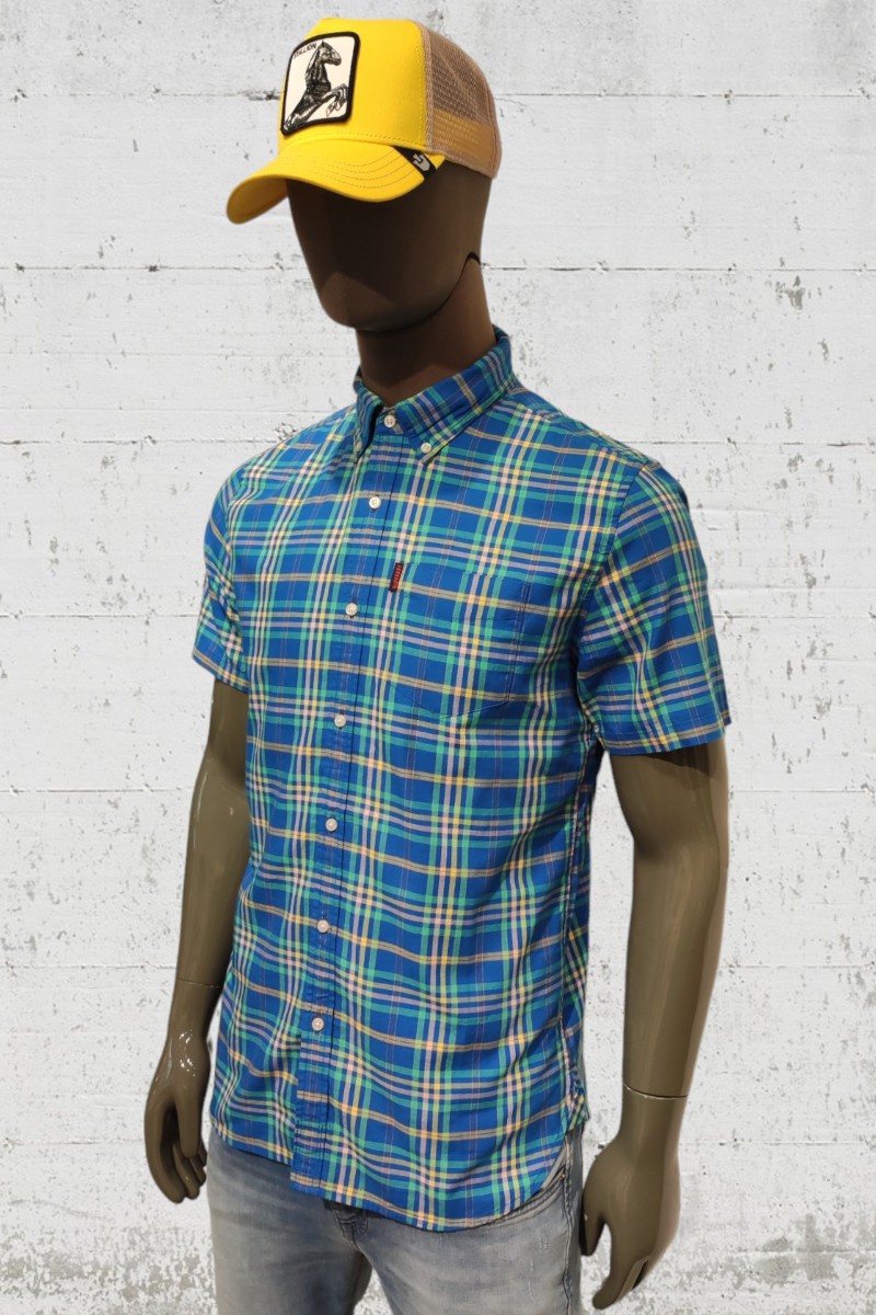 Camisa cuadros Superdry M4010822A-QYL  2