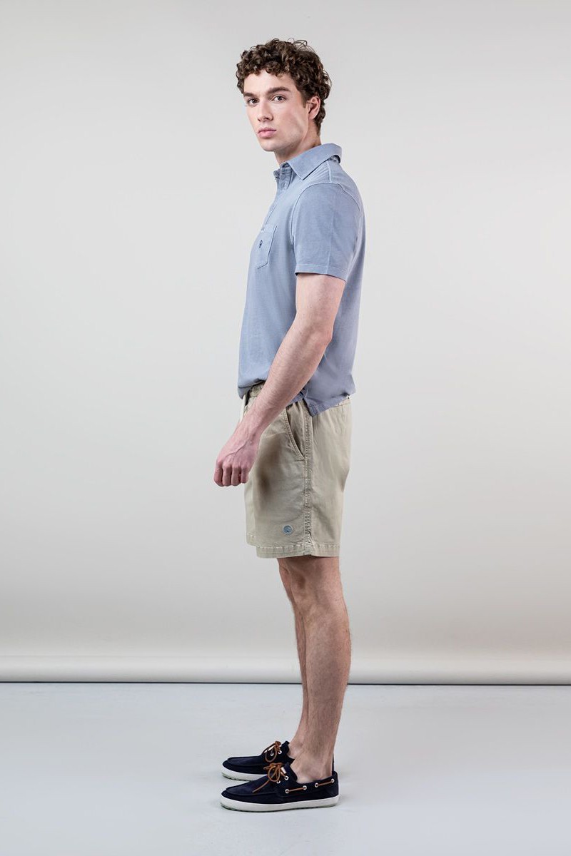  Polo Ganso Slub Jersey Gris 1100s240045 