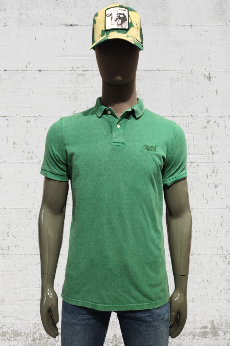  Polo Superdry verde 