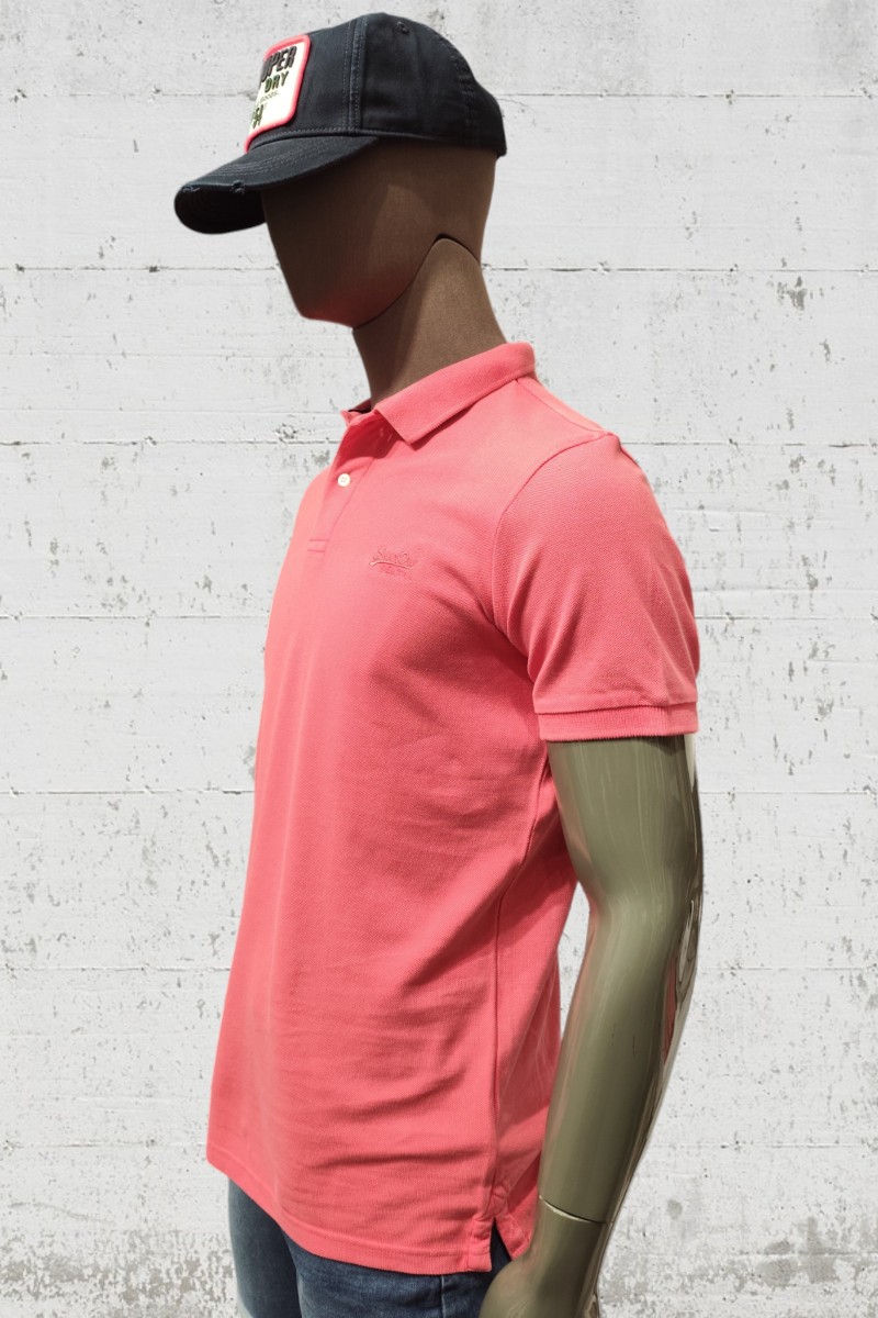  Polo Superdry granate  2