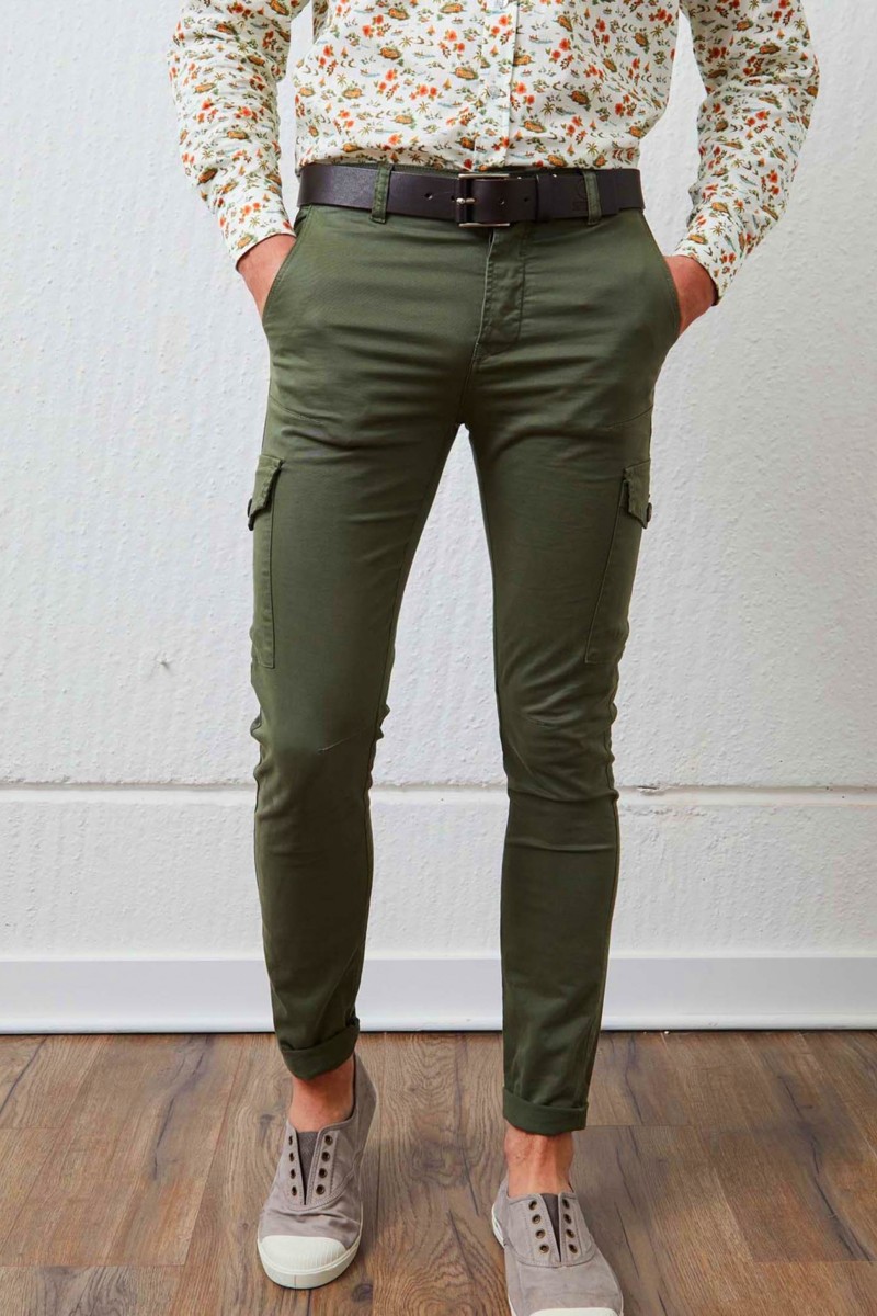 PANTALÓN ALTONA M10  Pantalón cargo Kaki Altona Dock