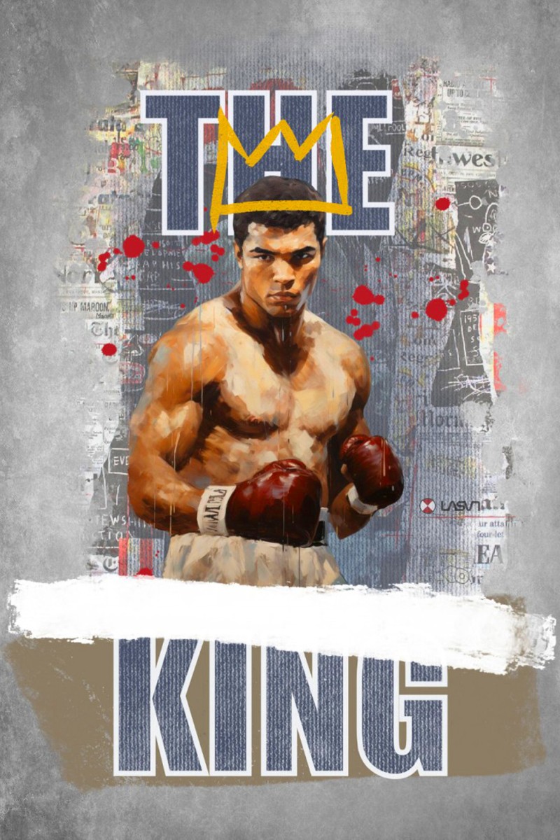  CAMISETA DE HOMBRE KING BLANCO LA SAL 