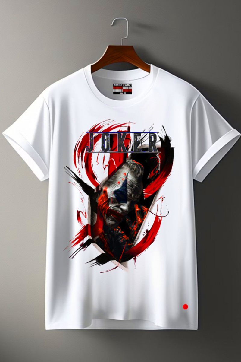 CAMISETA DE HOMBRE BLOOD BLANCO LA SAL