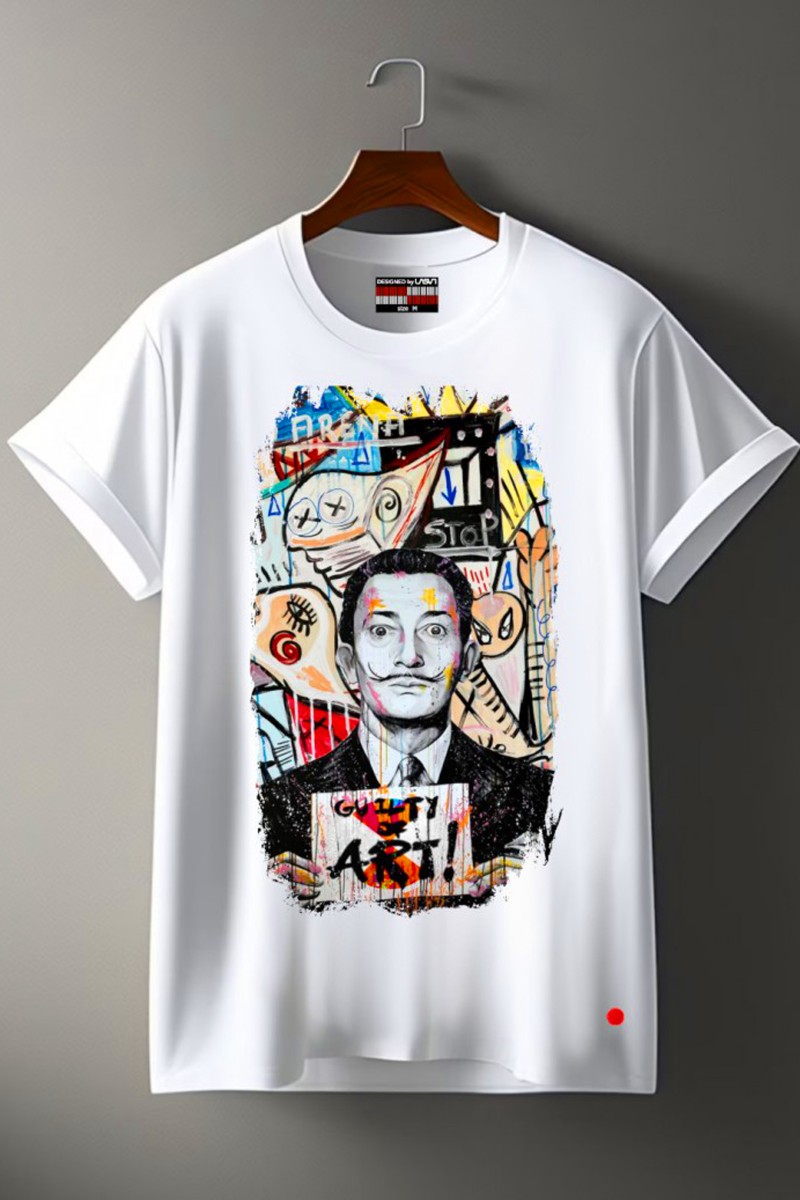 CAMISETA DE HOMBRE ARENA BLANCO LA SAL