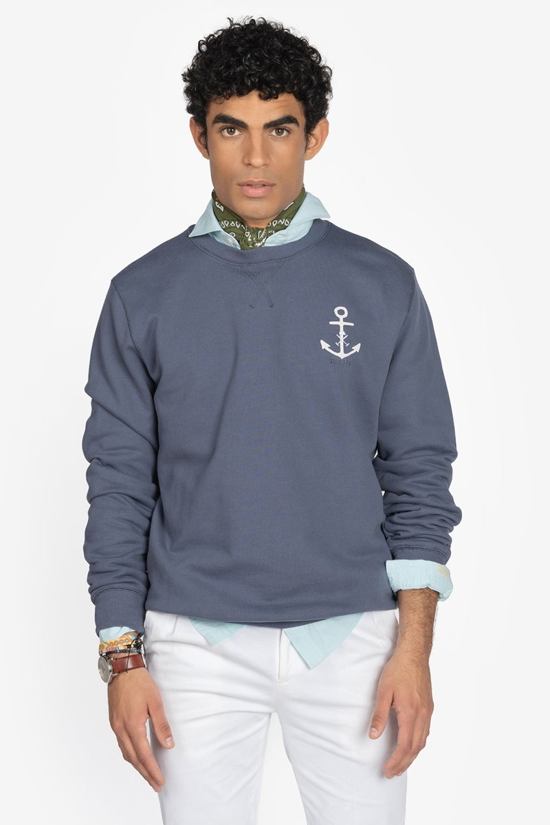 SUDADERA ANCHOR MEDIUM GREY HARPER