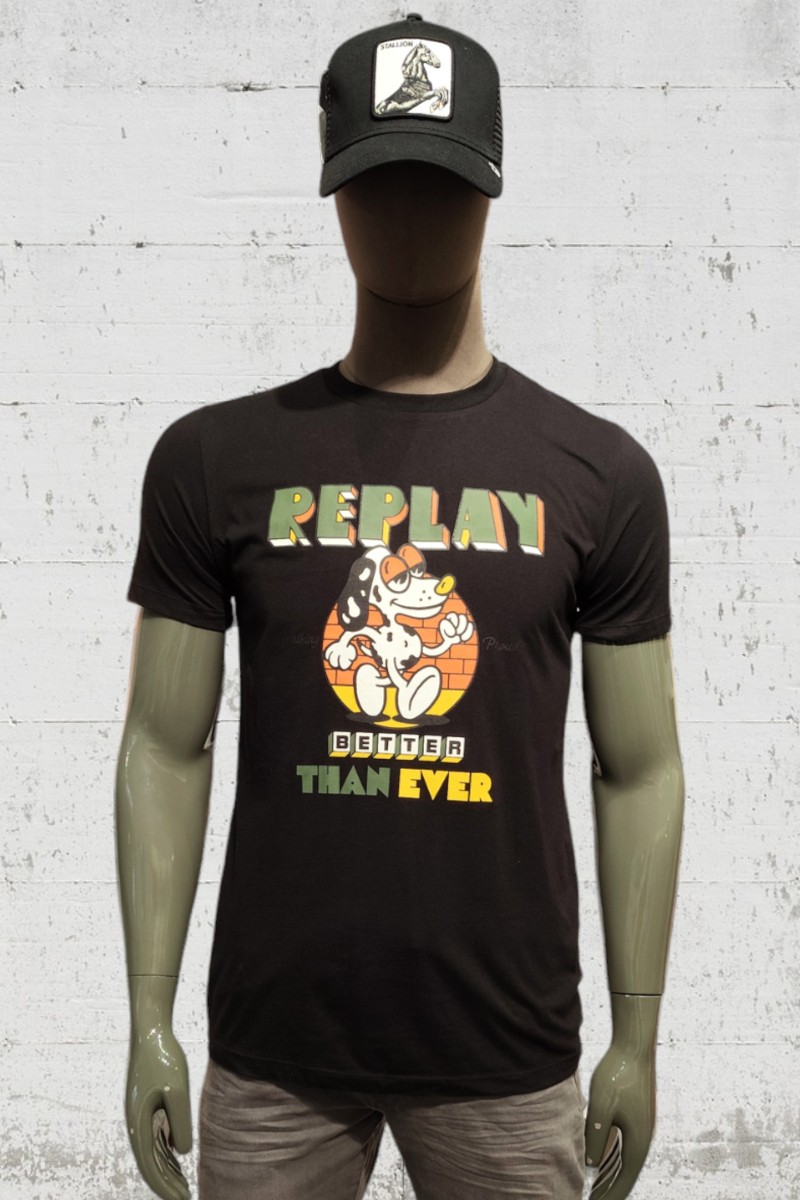 CAMISETA REPLAY M27