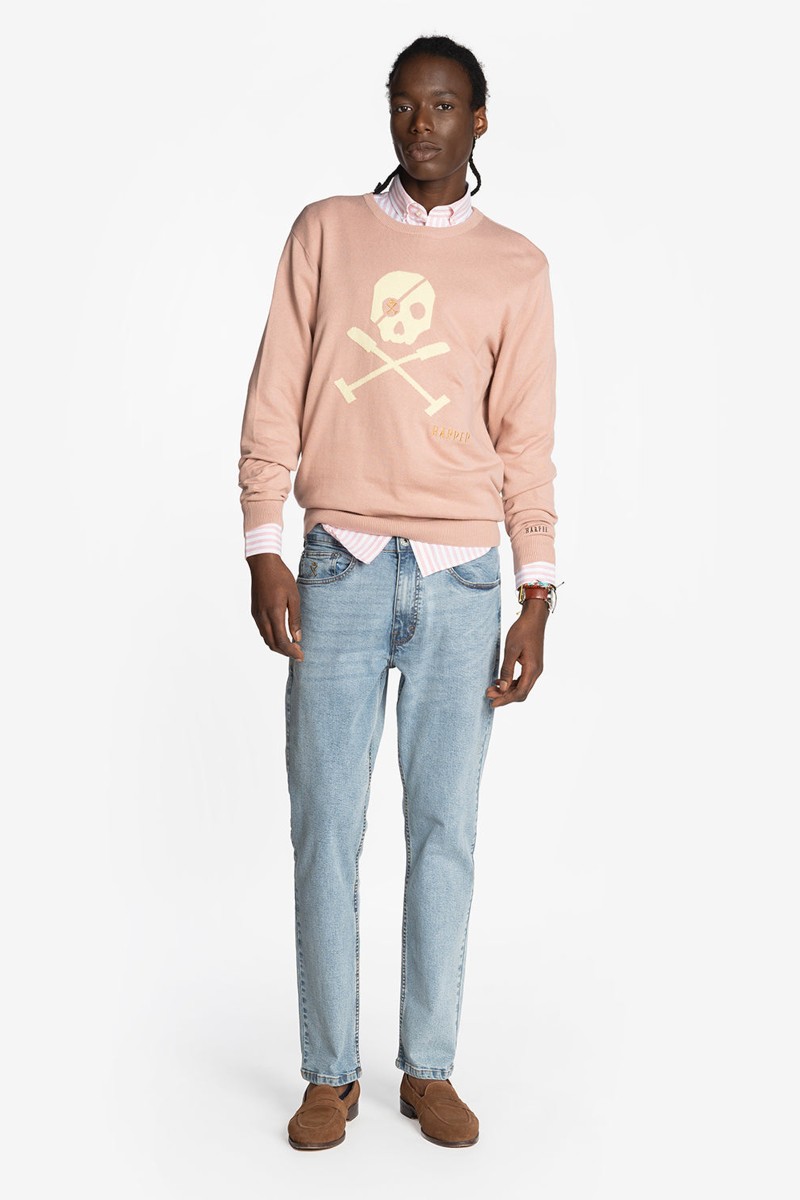 JERSEY SKULL ROSE BLUSH