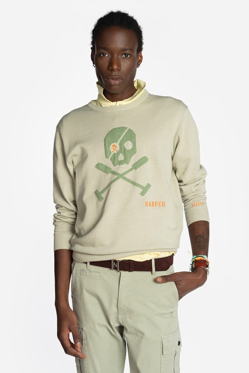 JERSEY SKULL MILITARY LIGHT