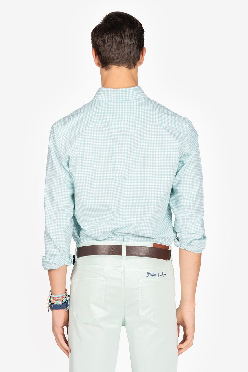 CAMISA AMBERES LIGHT GREEN WATER HARPER AND NEYER  2