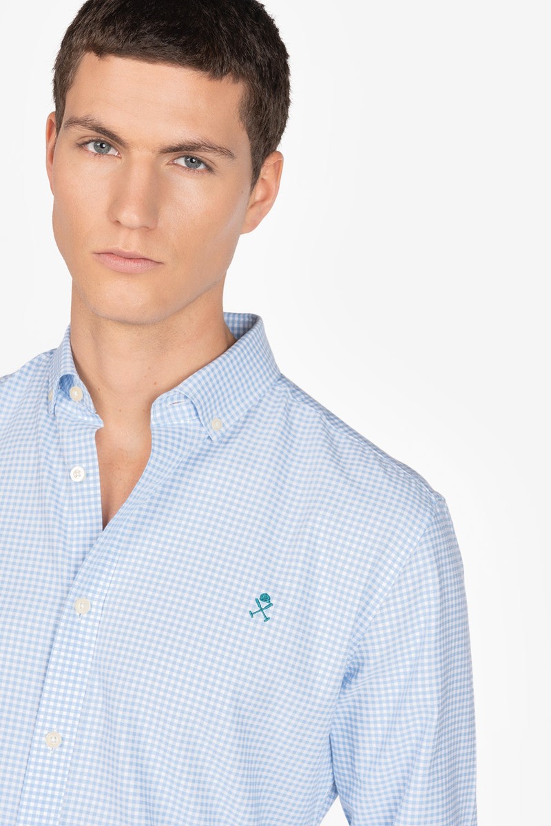  CAMISA AMBERES LIGHT BLUE HARPER AND NEYER 