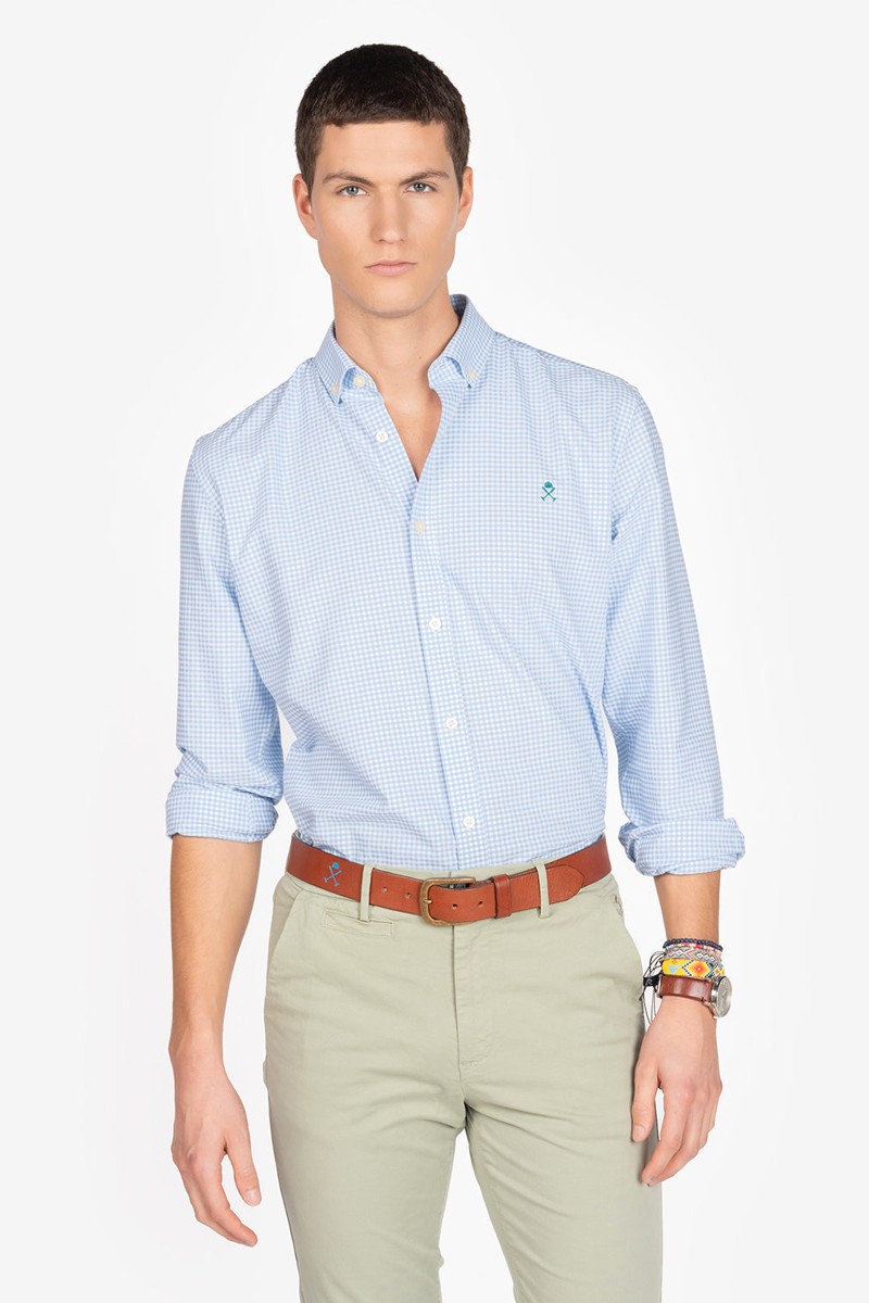 CAMISA AMBERES LIGHT BLUE HARPER AND NEYER