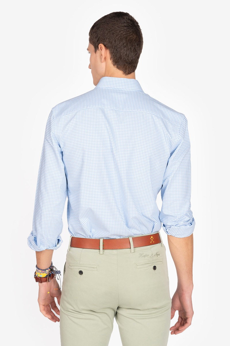  CAMISA AMBERES LIGHT BLUE HARPER AND NEYER 