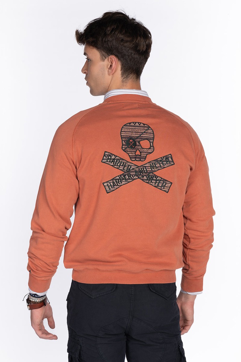  SUDADERA HURRICANE TERRACOTA HARPER AND NEYER 