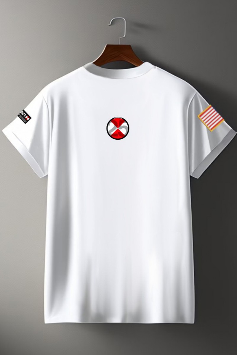 Camiseta de hombre Lasal TIGERS blanco  2