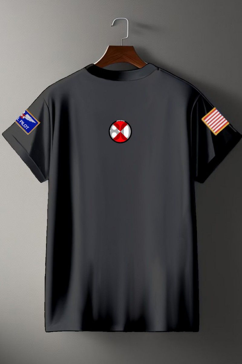  Camiseta de hombre Lasal 26 negro desgastado 