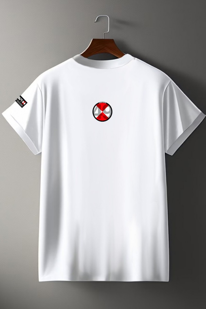 Camiseta de hombre Lasal FISH Blanco  2