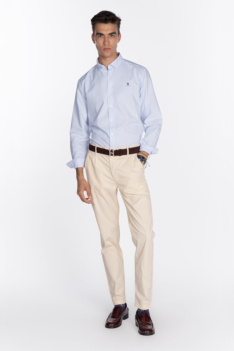  CAMISA MEDITERRANEO LIGHT BLUE  2