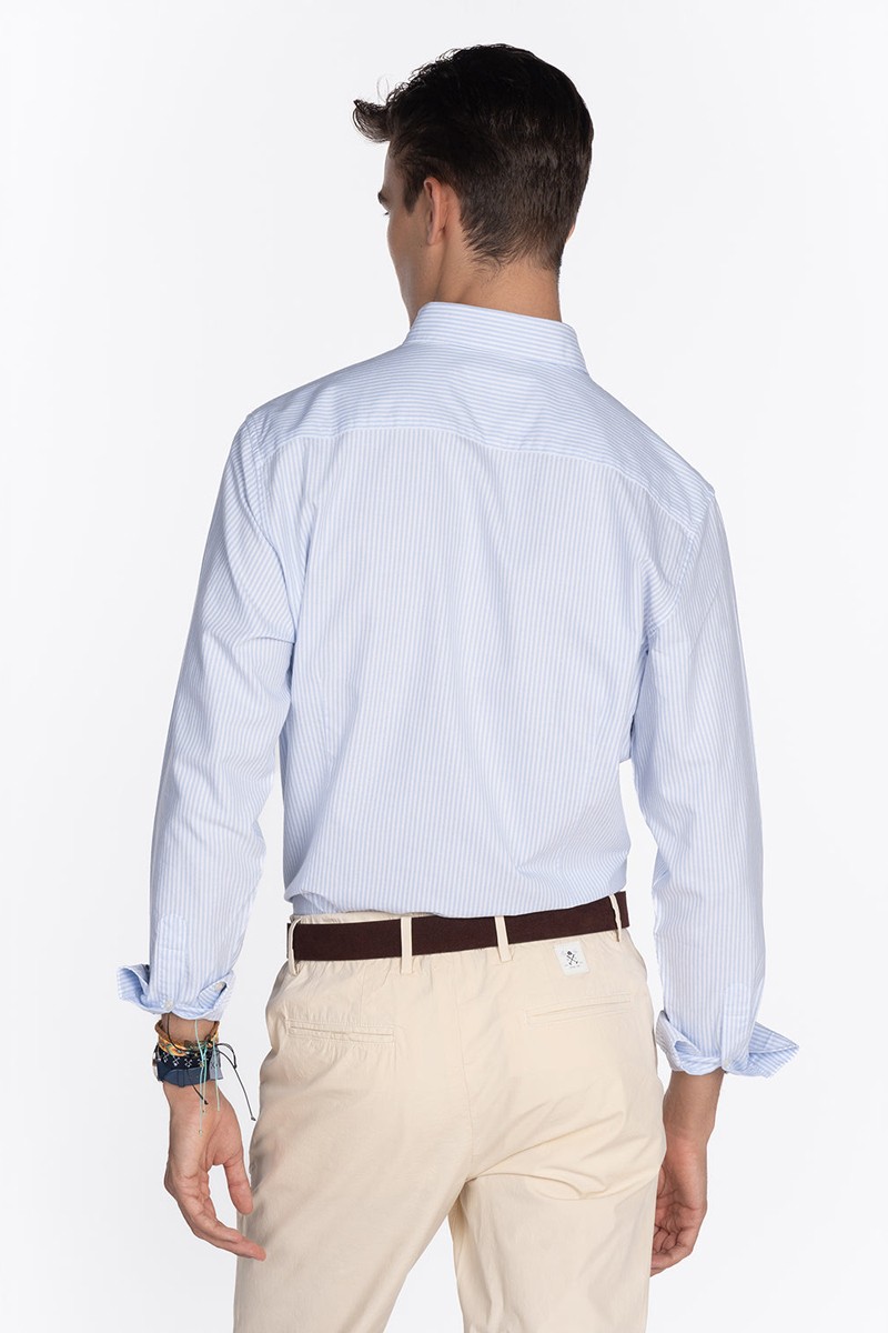  CAMISA MEDITERRANEO LIGHT BLUE 