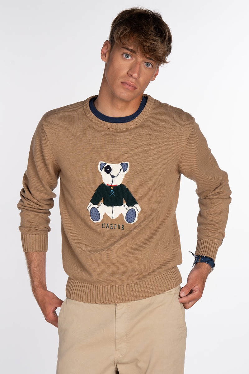 JERSEY TEDDY CAMEL HARPER AND NEYER