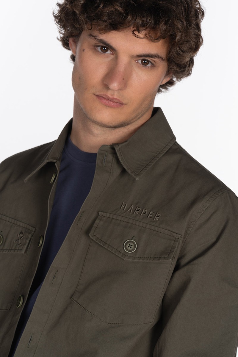  SOBRECAMISA SKULL CAMO GREEN 