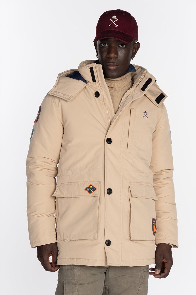  PARKA OLMSTED POINT CAMEL HARPER AND NEYER 