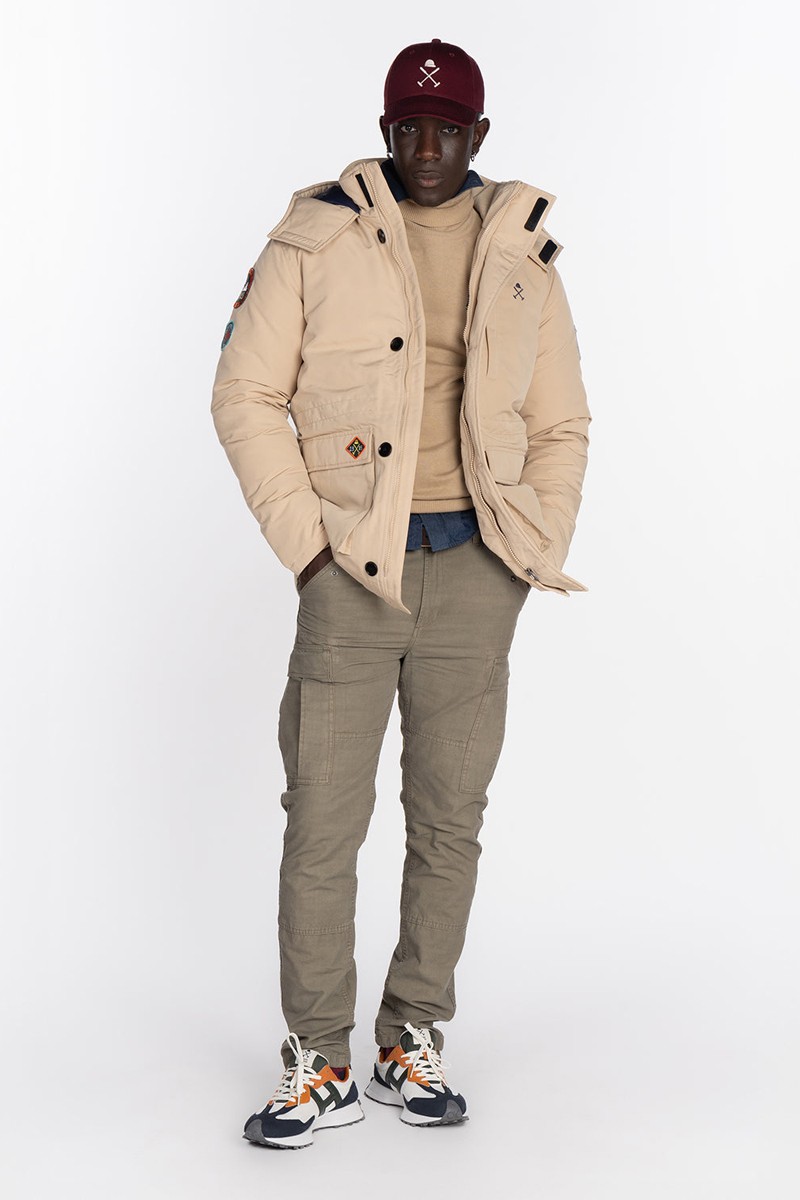  PARKA OLMSTED POINT CAMEL HARPER AND NEYER 