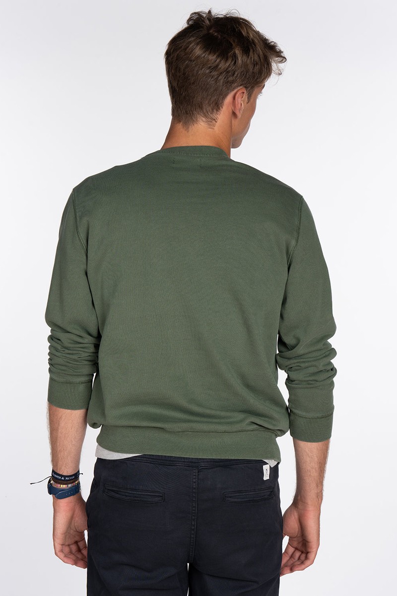  SUDADERA SKULL PINE GREEN HARPER AND NEYER 