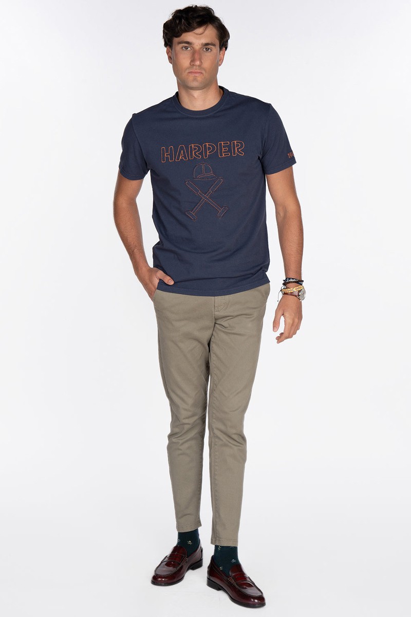 CAMISETA HARPER M34  CAMISETA CHELLY CANYON NAVY BLUE HARPER AND NEYER