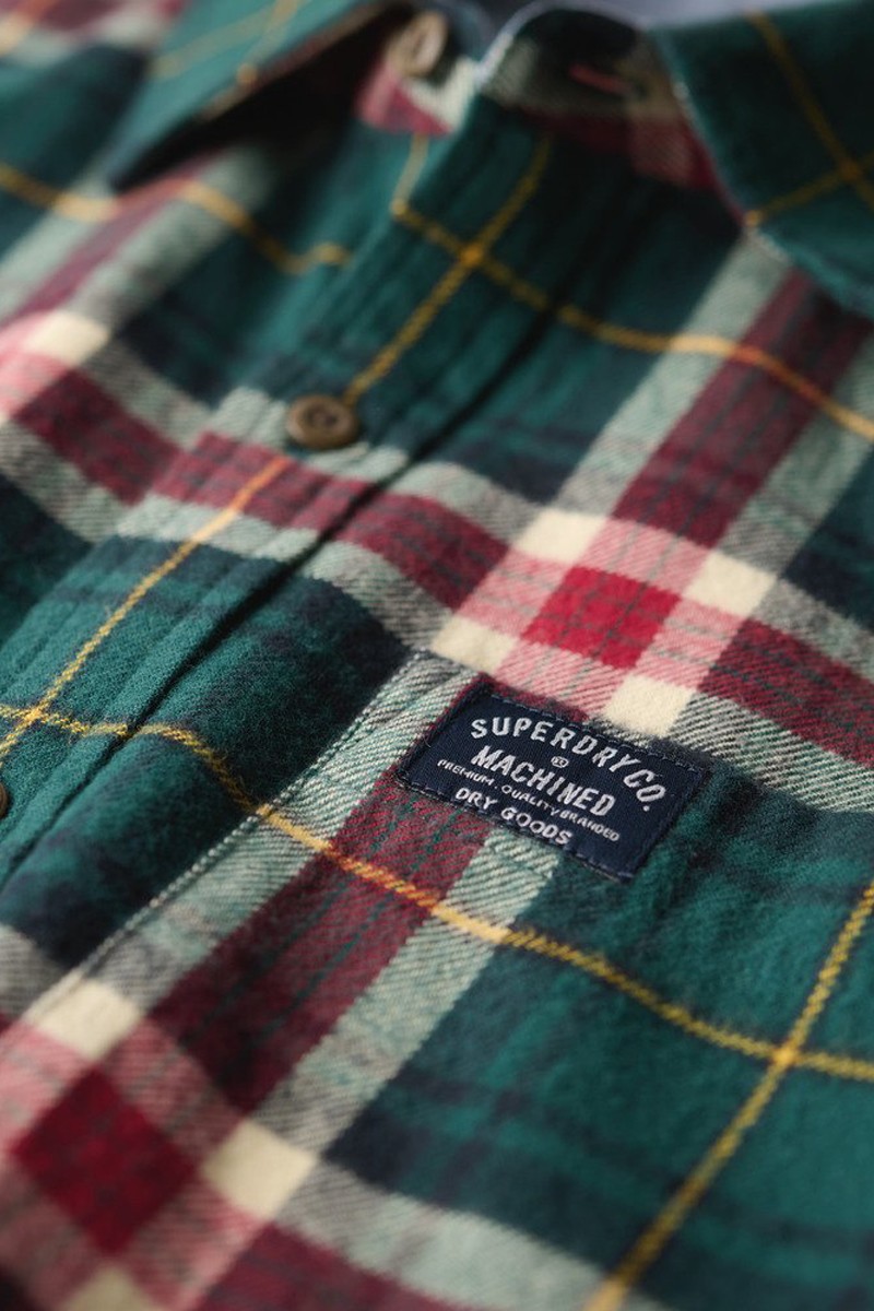CAMISA SDRY M20  Camisa de leñador de algodón de manga larga Superdry