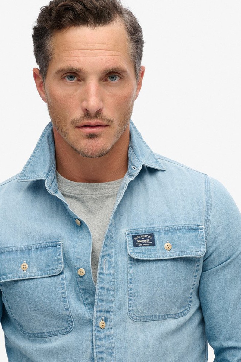  Camisa bordada Workwear Superdry 