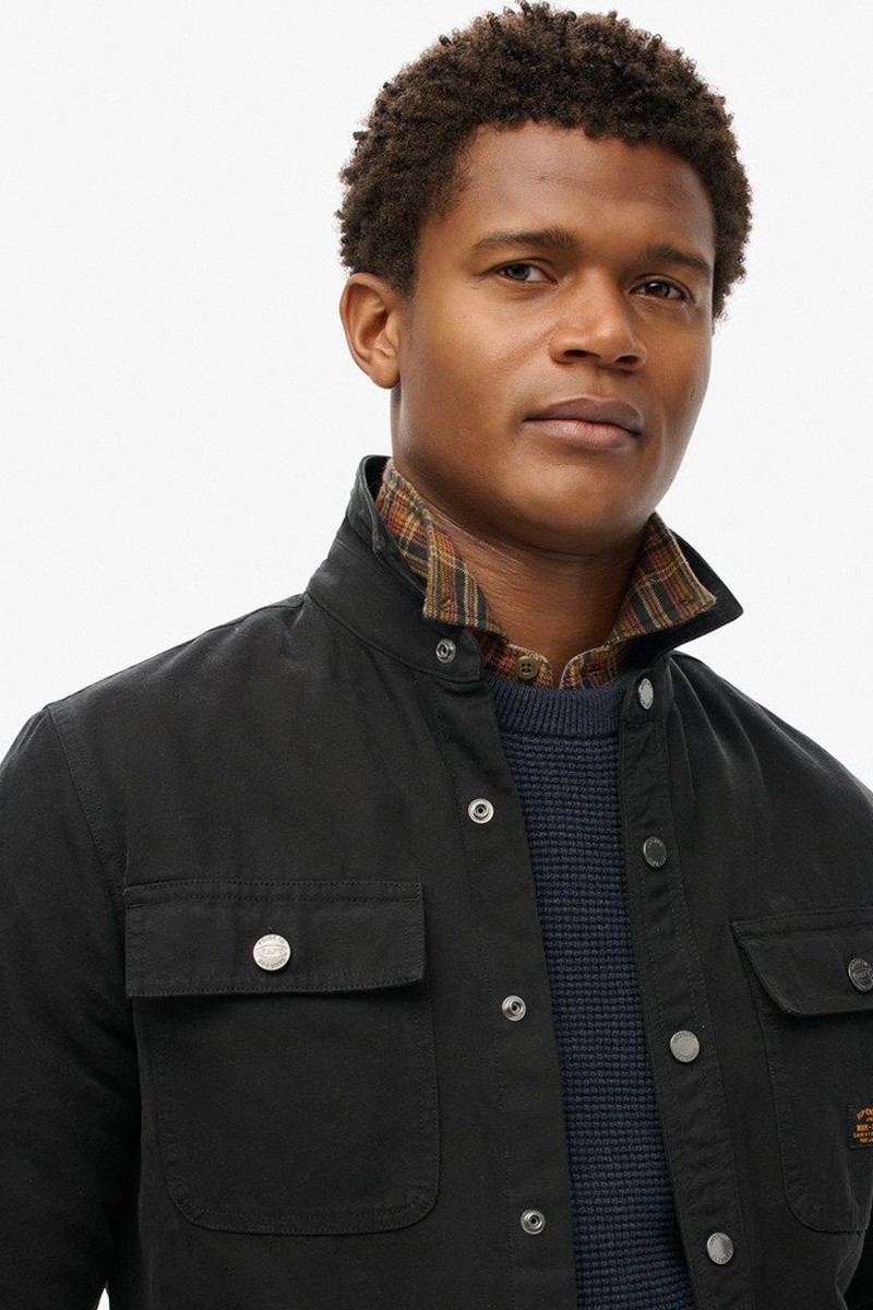  Sobrecamisa de lona de algodón orgánico Workwear Superdry 